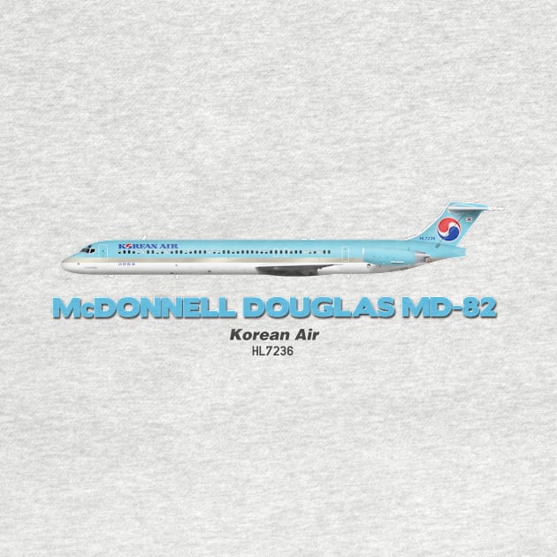 McDonnell Douglas MD-82 - Korean Air by TheArtofFlying